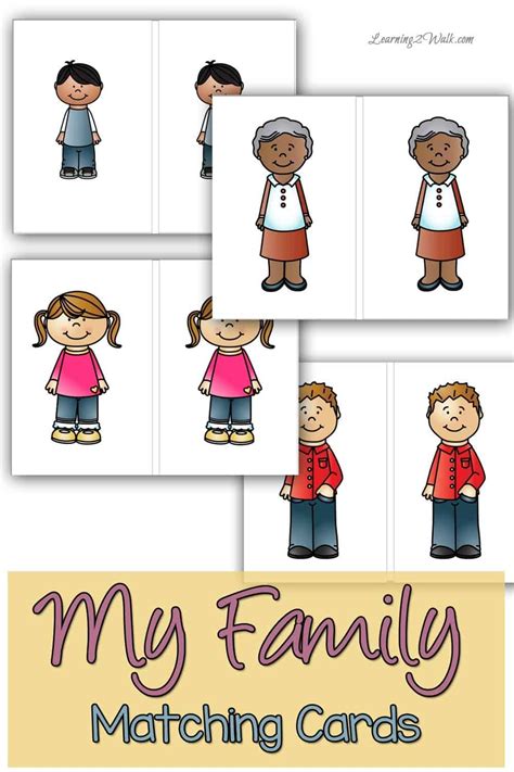 FUN My Family Preschool Math Activity | Preschool family theme, Family ...