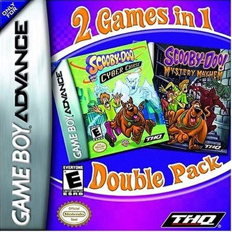 Scooby Doo Cyber Chase And Mystery Mayhem Nintendo Game Boy Advance