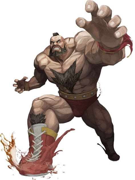 Framed Game Character Print u00 Zangief Street Fighter (Picture Poster ...