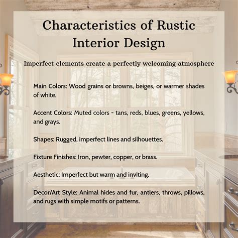 What Is Rustic Interior Design ? | HJ KREASINDO