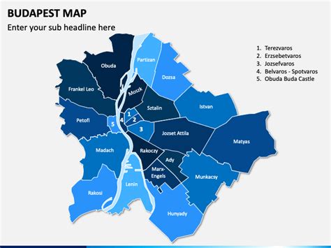 Budapest Map for PowerPoint and Google Slides - PPT Slides