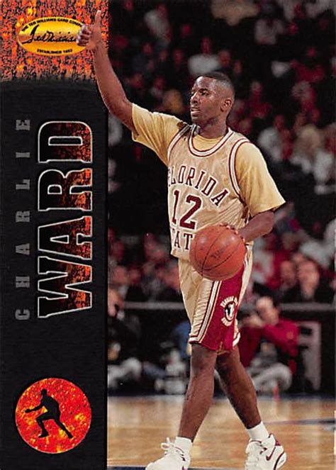 Charlie Ward Basketball Card (Florida State Seminols) 1994 TWCC #72