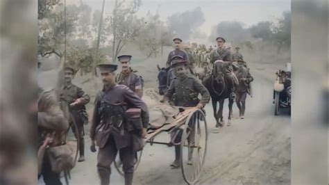 The Battle of Arras (1917) in Spectacular #Color | #Restored & # ...