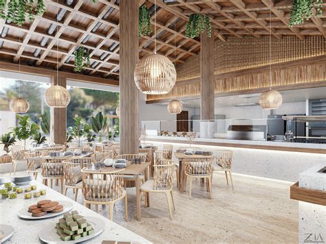 Beach Bar design for Pyramisa Beach Resort on Behance