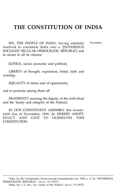 Constitution Of India