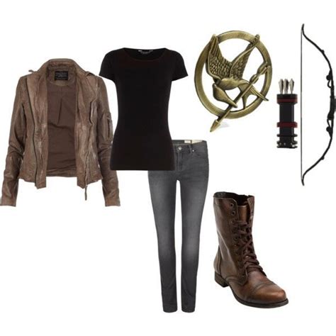 katniss+everdeen+hunting+costume | Katniss Everdeen | Hunger games ...