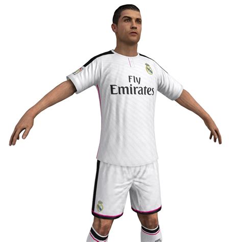 Cristiano Ronaldo 3D Model $89 - .max .obj - Free3D