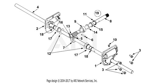 Mtd Snowblower Auger Gearbox Parts Diagram