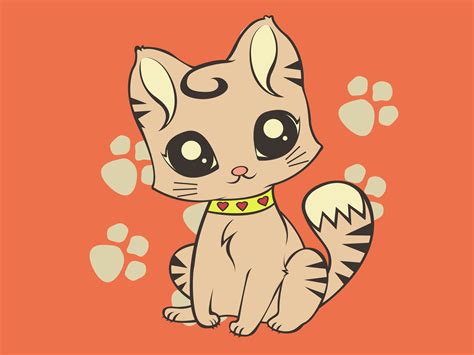 How to Draw a Cute Cartoon Cat: 8 Steps (with Pictures) - wikiHow ...