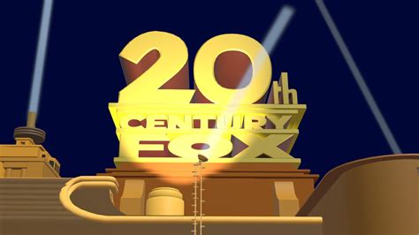 20th Century Fox Logo 3d