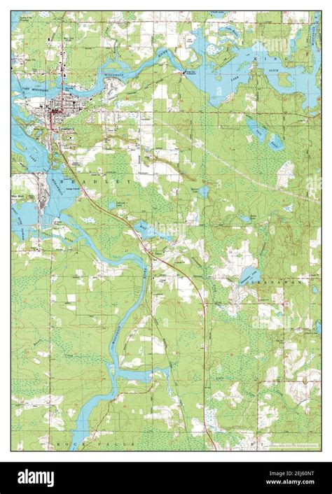 Tomahawk, Wisconsin, map 1982, 1:24000, United States of America by ...