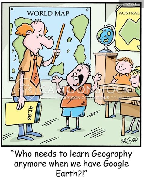 Geography Teacher Cartoons and Comics - funny pictures from CartoonStock