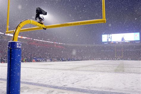 Buffalo Bills face nature’s wrath: Scene inside Highmark Stadium is insane