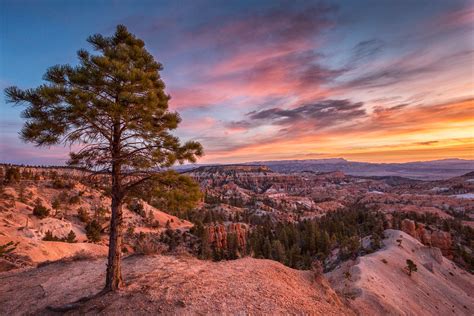 Dawn at Sunrise! Sunrise Point, Bryce Canyon National Park, Utah, USA ...