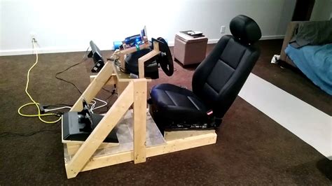 DIY Sim Racing Rig - $60 - YouTube