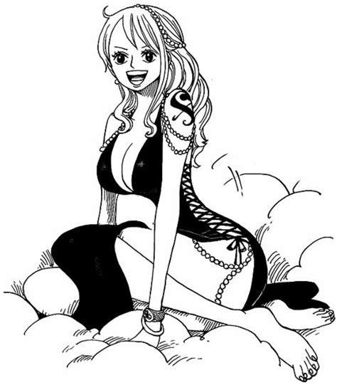 One Piece Nami | Manga noir et blanc, Dessin noir et blanc, Image de ...