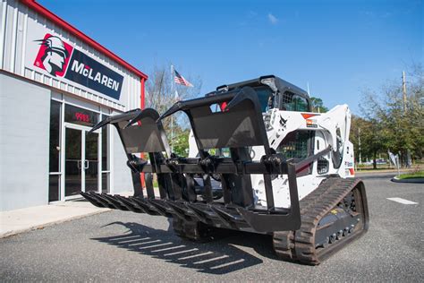 Skid Steer Grapple Bucket | Heavy Duty Skid Steer Grapple