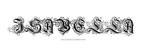 Isabella Name Tattoo Designs | Name tattoo designs, Name tattoo, Tattoo ...