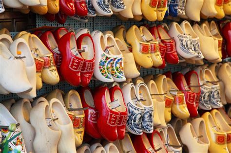 Dutch clogs: the traditional wooden shoes of the Netherlands