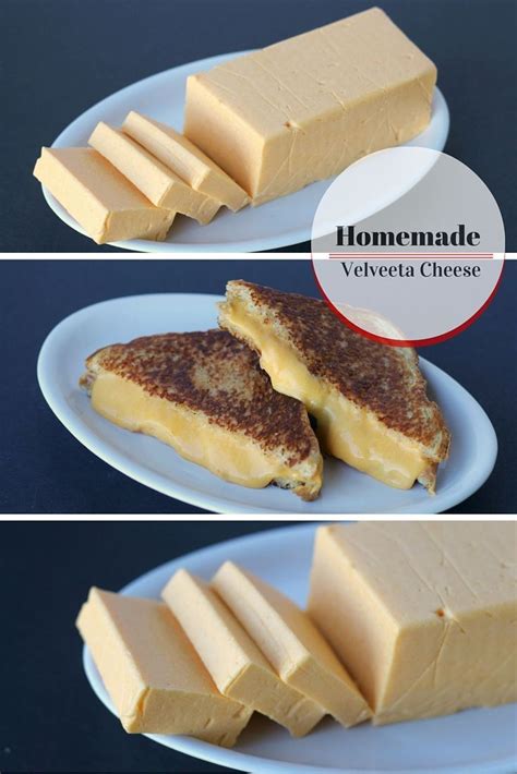 Homemade Velveeta Cheese | Recipe | Homemade velveeta, Homemade and The ...