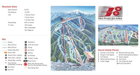 Red River Trail Map | OnTheSnow