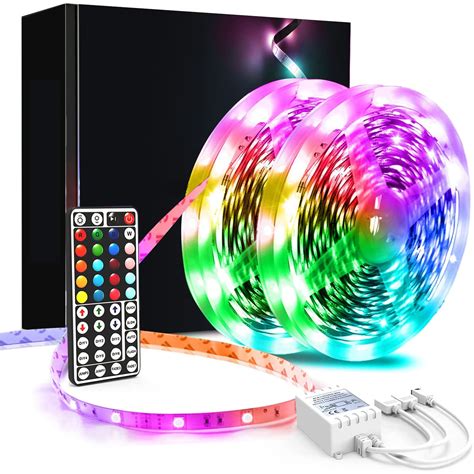 Buy phopollo Led Strip Light, 10m Led Light Strips with 44-Keys Remote ...