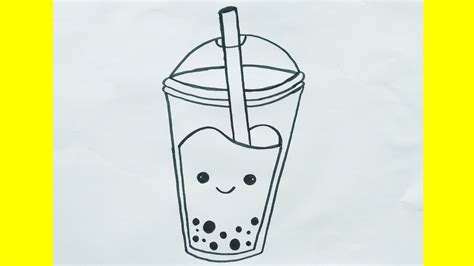 Cute Drink drawing | Step by step drawing, Drawing lessons, Learn to draw