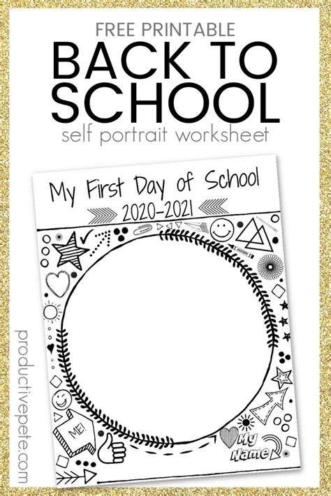 First Day Kindergarten Printables