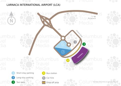 Larnaca Airport Map