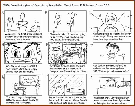 9 Storyboard Sample - SampleTemplatess - SampleTemplatess