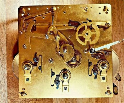 Old Kienzle Clock Movement Time Side Main Wheel (Spring Is Good) (K6819 ...