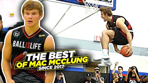 Mac McClung BEST DUNKS Of His Career!! | secondary school, Mac McClung ...