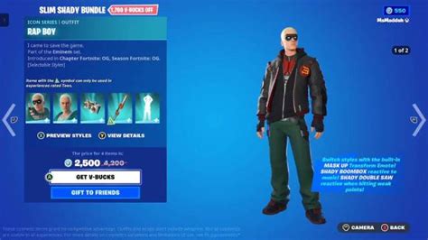 Fortnite: How to Get the Eminem Skins, Cosmetics, and Emotes – GameSkinny