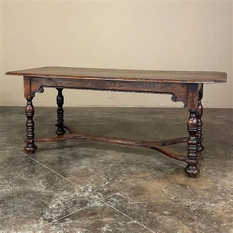 Antique Country French Dining Table | Chairish