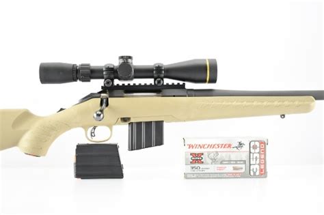 Ruger, American, 350 Legend Cal., Bolt-Action (W/ Leupold Scope, Ammo ...