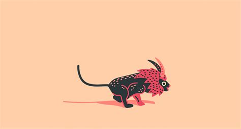 Horned Animals // Animated Gif Project :: Behance