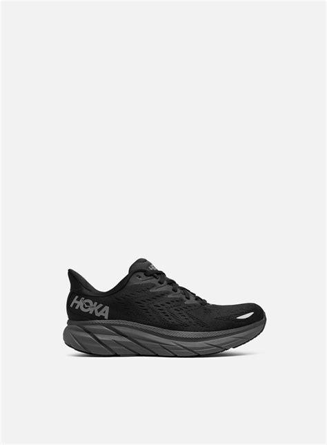 Hoka Clifton 8 Black/Black Women's