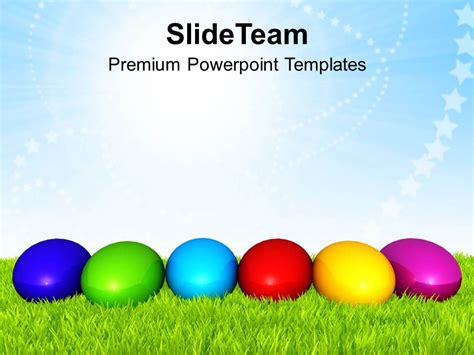 Easter Holiday Different Color Of Powerpoint Templates Ppt Backgrounds ...