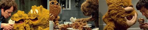 still of Garfield monster feeding off of Jon soul, | Stable Diffusion ...