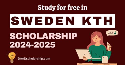 KTH Scholarships for International Students 2024 in Sweden - DAAD ...