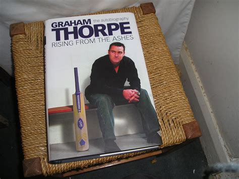 Rising From The Ashes. the autobiography by Thorpe. Graham. Signed ...