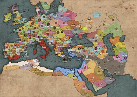 Empire Total War World Map