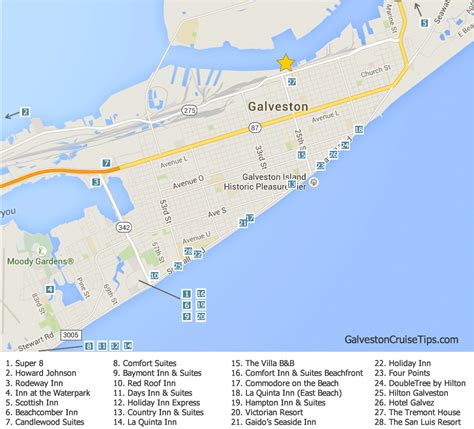 Galveston Hotels with Free (or Discounted) Cruise Parking | Galveston ...