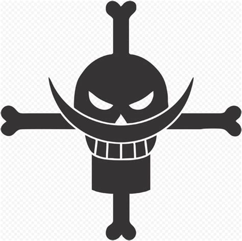 One Piece Logo Sticker - Whitebeard, Manga, Pirate