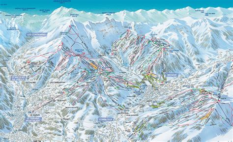 Combloux Piste Map | J2Ski