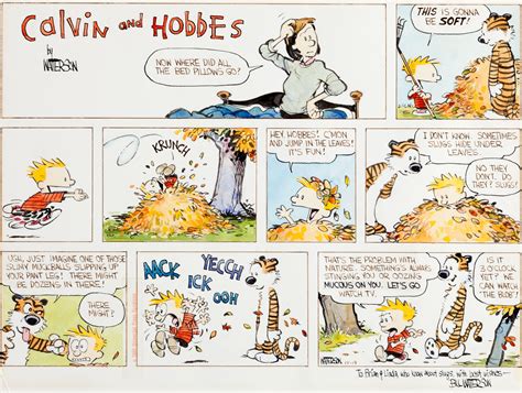 ART: Calvin & Hobbes strip sells for $203,150 at auction — Major ...