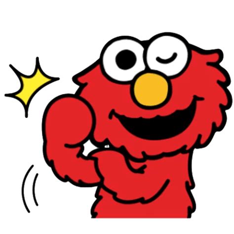 ELMO 2 WhatsApp Stickers - Stickers Cloud