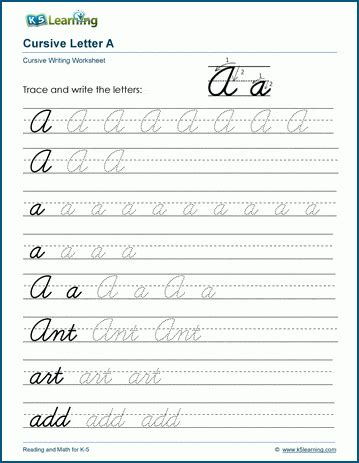 Free Cursive Writing Templates - FREE PRINTABLE TEMPLATES