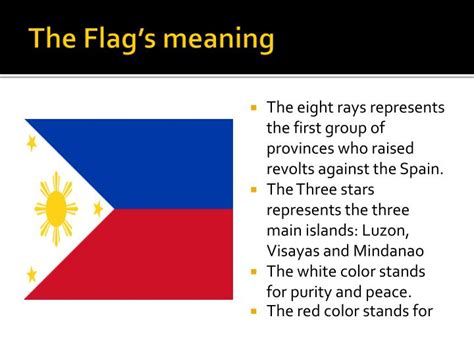 Historia Meaning Of The Symbols Of Philippine Flag Mobile Legends ...