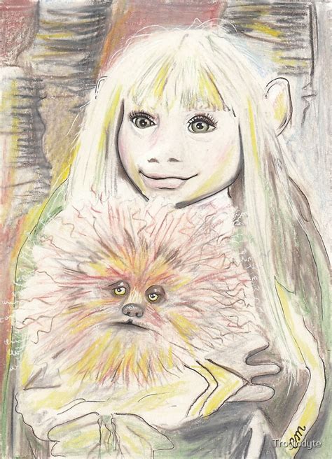 "Kira and Fizzgig - The Dark Crystal" by Troglodyte | Redbubble